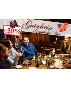 Genuss für Vier (einlösbar nur bis zum 31.12.2026)